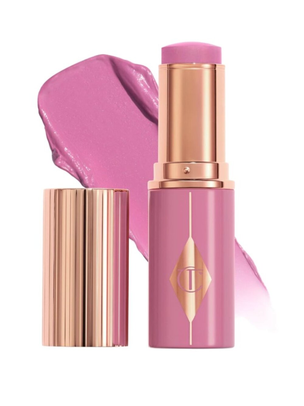 NEW Dreamy Lilac Charlotte Tilbury Unreal Healthy Glow Cream Blush Stick Pink